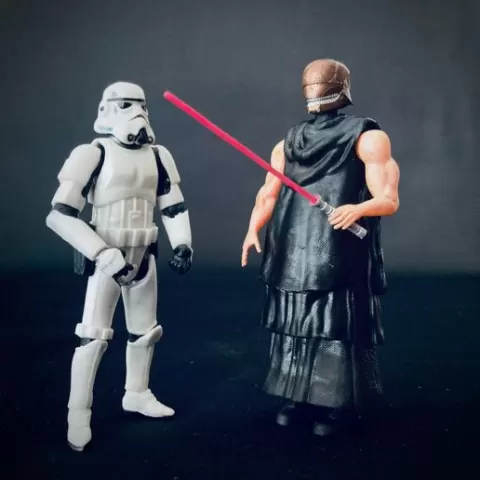 The Stranger - Qimir for 3.75 in & 6 in Figure Diorama (1:18 & 1:12 )