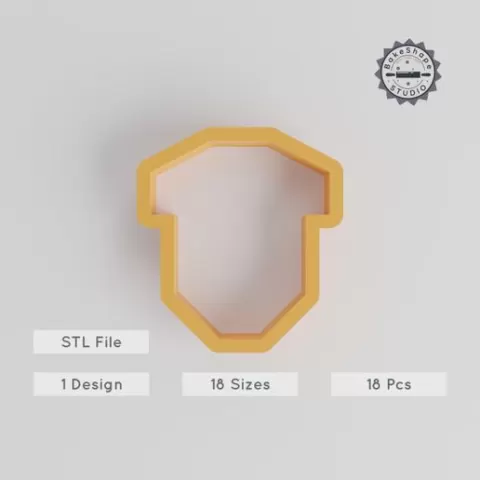 Bodysuit Shape Cutter Set, 18 Sizes, Perfect for Cookies, Fondant & Clay, Fashion Wear Designs