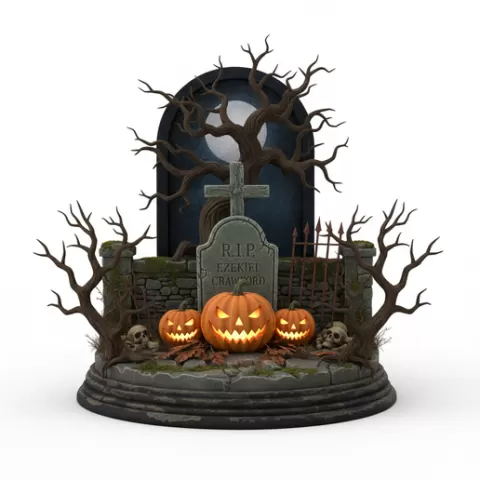 Unique book nook Diorama Printable File