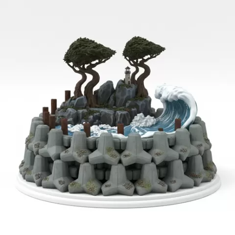 miniature diorama Diorama 3D Model