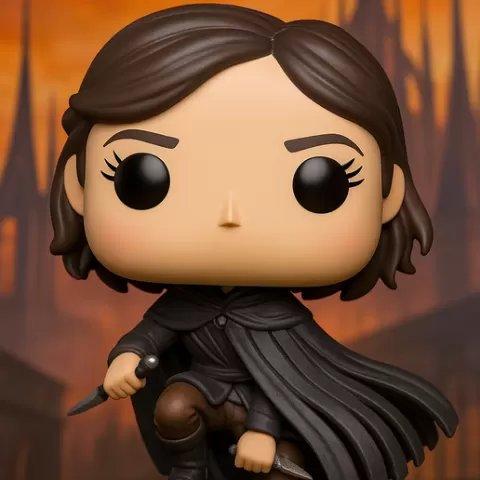 🌫️ Vin – Mistborn Chibi-Style Figure
