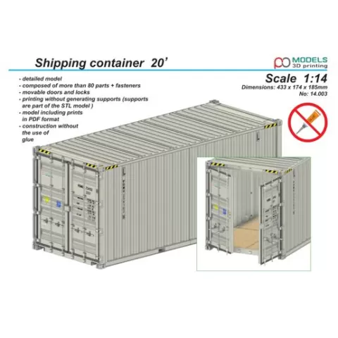 Shipping container 20