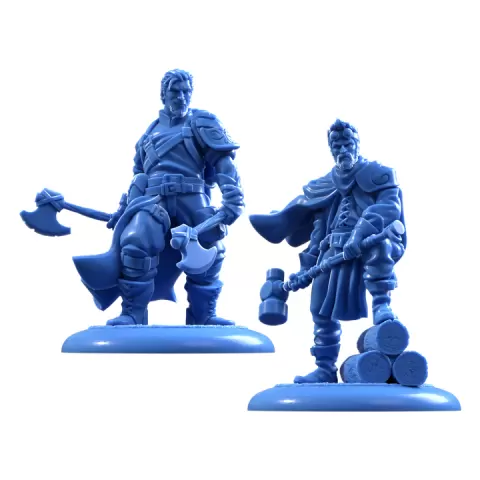 Guild Ball - The Lumberjacks Flint & Mallet Crossover Pack by Guild Ball