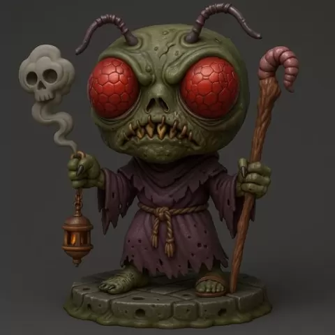 Bug-Eyed Necro Shaman