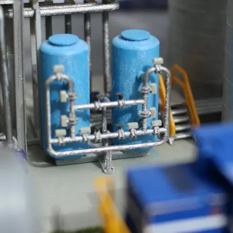 N Scale Sand Filter