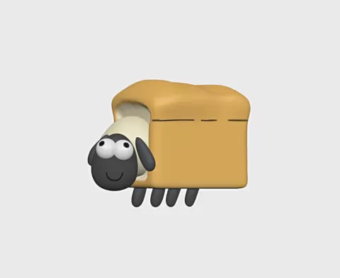 Bread Sheep - Liz 3D