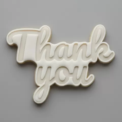 [Thank You Dad] Cookie Cutter - 3D Printed STL File for Home Baking and Kids Gifts