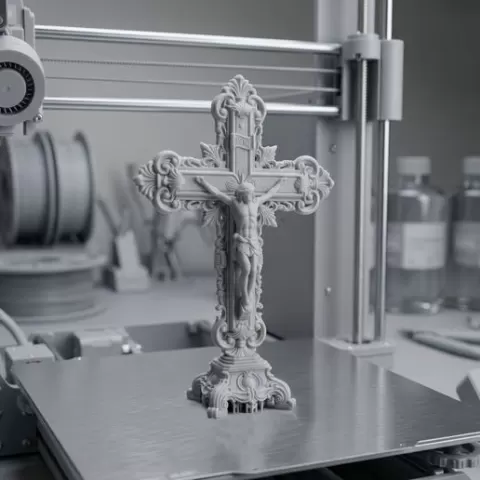 Baroque Crucifix