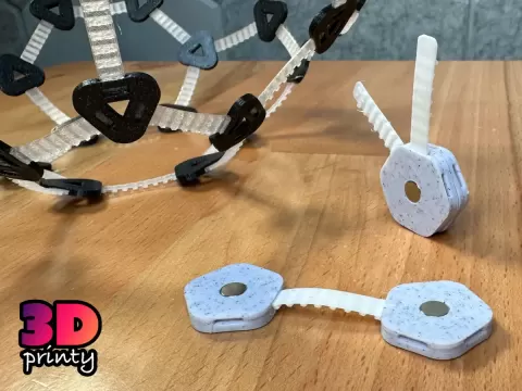 Magnetic Nodes for Nodes Construction Toy
