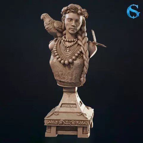 Bust Gaia - Mother of Nature by SolGood Fantastic Ladies