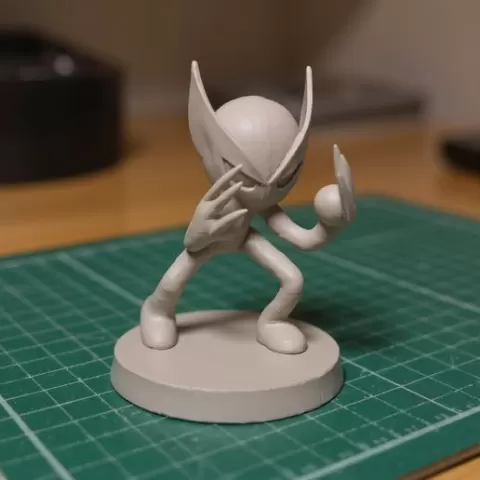 Wolverine style Stickman