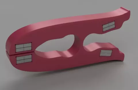 Magnetic Bag Clip V4
