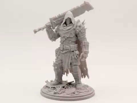 Scavenger Executioner - 40mm Base Gothic Sci-Fi