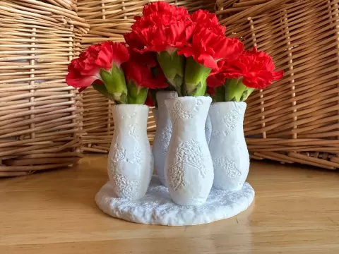 Cluster Vases (Round Base)