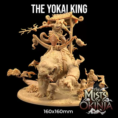 Yokai King | PRESUPPORTED | Mists of Okinja by The Dragon Trappers Lodge