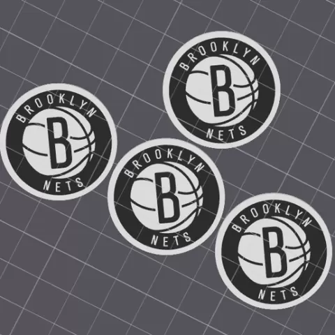 NBA - Brooklyn Nets tire valve stem cap