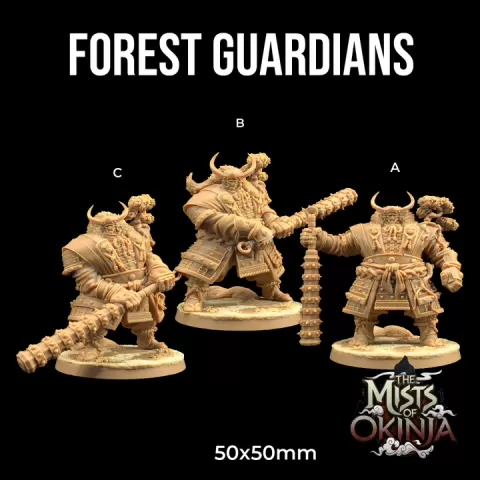 Forest Guardians | PRESUPPORTED | Mists of Okinja by The Dragon Trappers Lodge