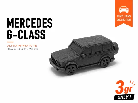 Tiny Mercedes G-Class - Mini Cars Series