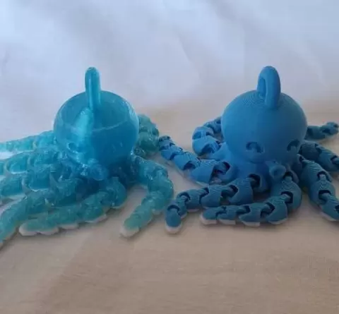 Octopus keychain v3