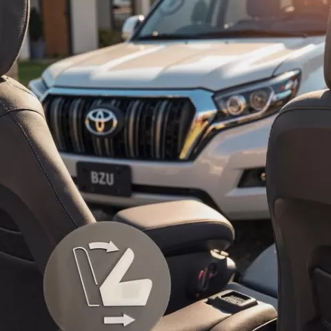 Заглушка сидения автомобиля TOYOTA LAND CRUISER / Toyota Land Cruiser seat cover