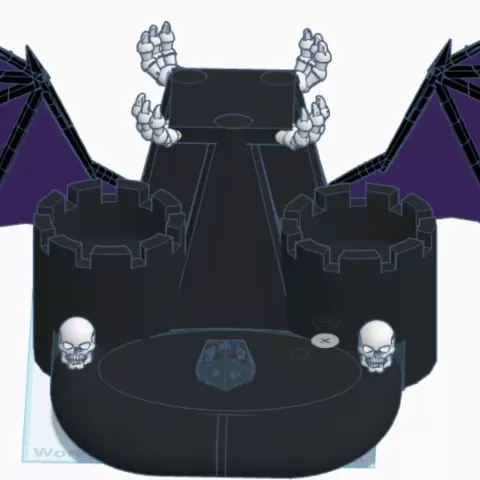 DiceAltarSkullStand - ThetaPrime94