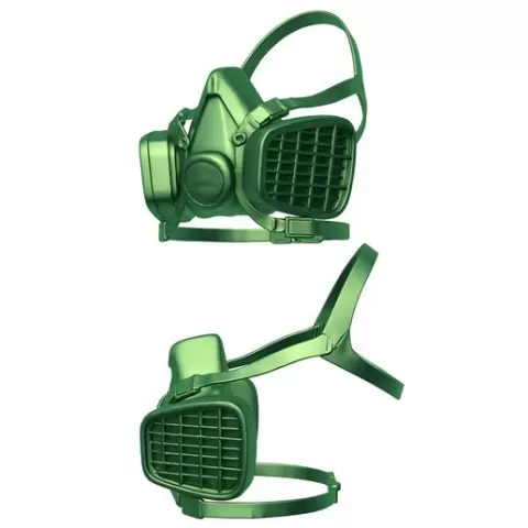 Respirator / Respirator stl / Dust Mask Respirator / Gas Mask / Gas Mask stl / Respirator printer / Half Mask Respirator