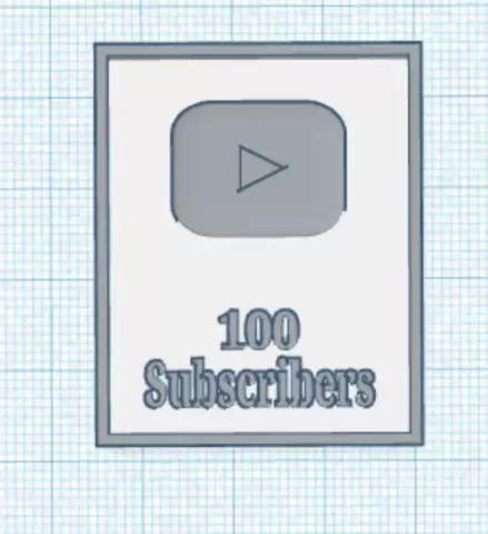 100 subscriber play button