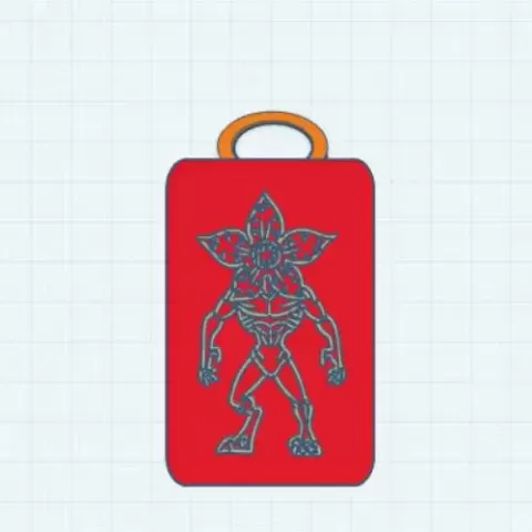 keychain demogorgon stranger things - Evy Vencent