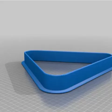 pool ball triangle 2 inch or 50.8 - 3dwillr