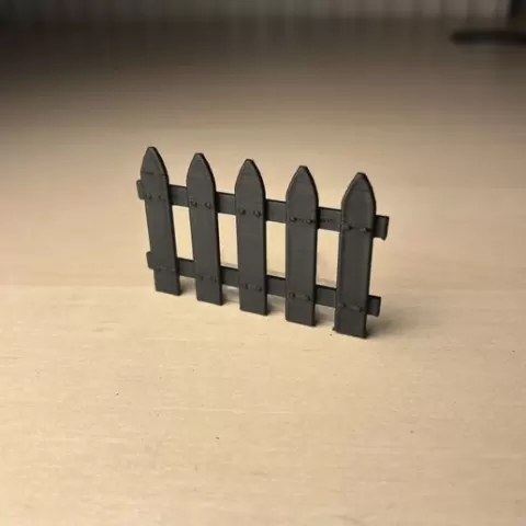 Simple Wood Fence