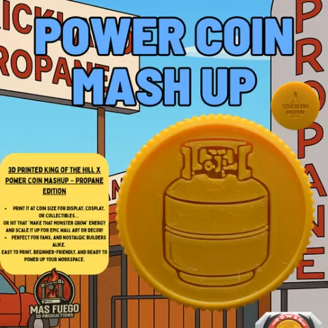 Strickland Propane - Power Coin Mash Up - Mas Fuego 3D Productions
