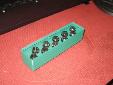 Gridfinity ER16 Collet set holder