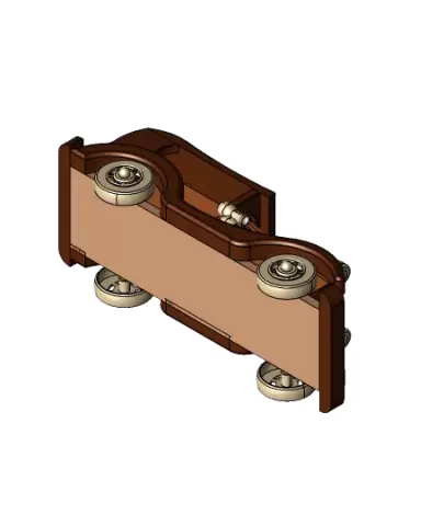 OLD CART WOODEN TOY - (JUGUETE MADERA CARRO ANTIGUO)
