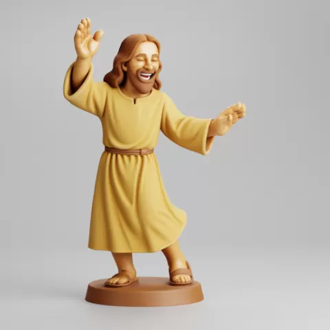 Jesus Christ dancing