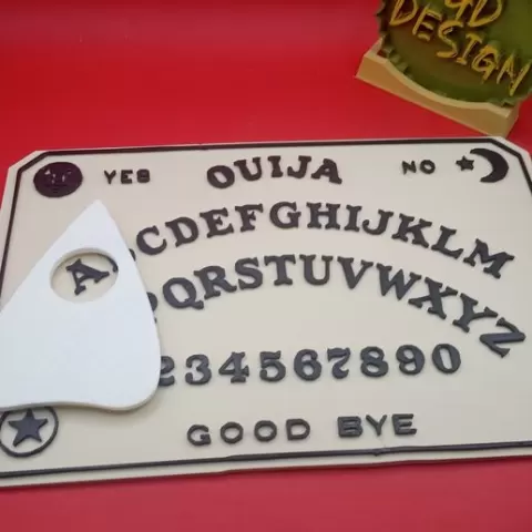 Ouija Board With Planchette