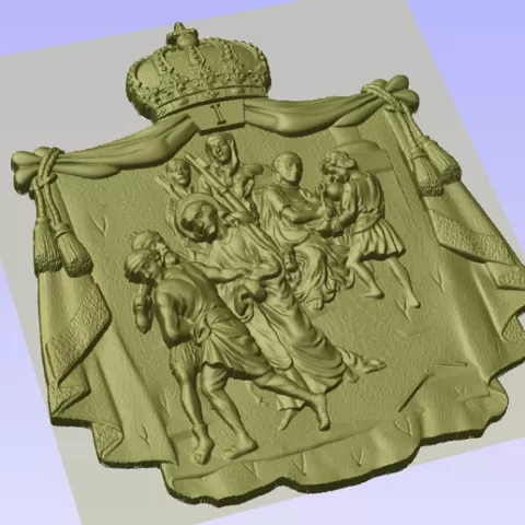 15 stations of viacrucis Way of the Cross STL model for 3d printing or carving on cnc router Stations of the cross