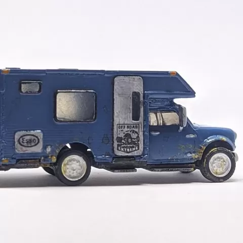 Caravan for Austin mini Van Hot wheels