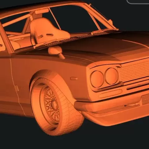 Nissan Skyline 2000GTR Hakosuka Extreme High Detailed Model - YungGunnaJB