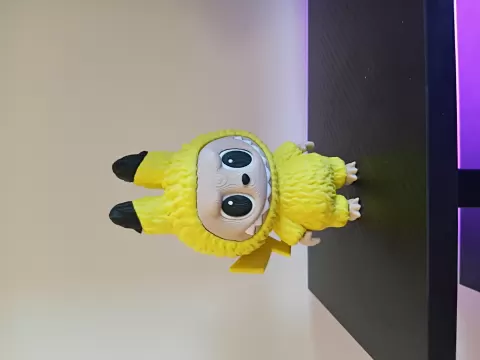 Labubu Pikachu cute