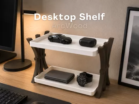 Desktop Shelf | ArcWood
