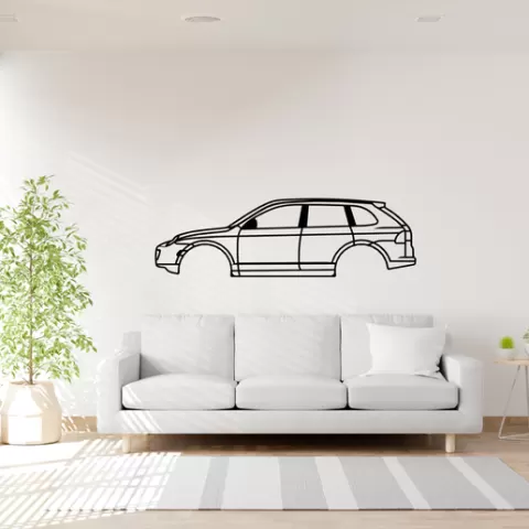 PORSCHE CAYENNE SILHOUETTE