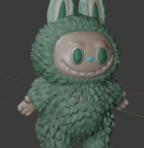 Labubu keychain