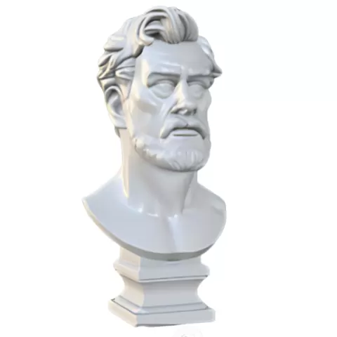 Philosophic Bearded Bust