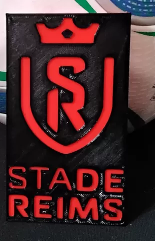 Stade de Reims coaster or plaque