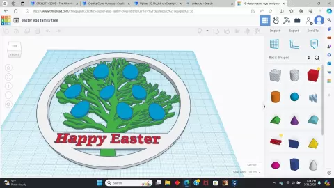 easter family tree - Cbatkins