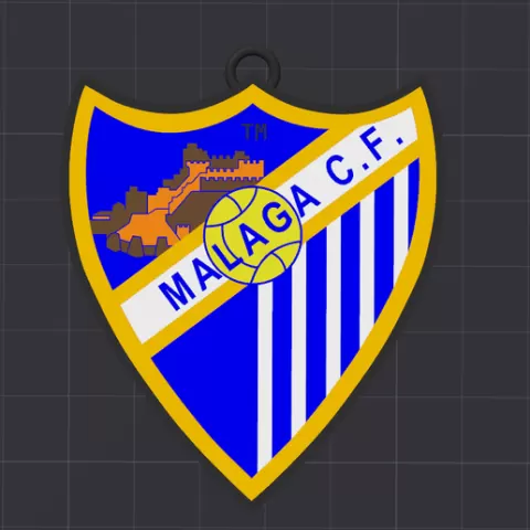 Llavero malaga CF