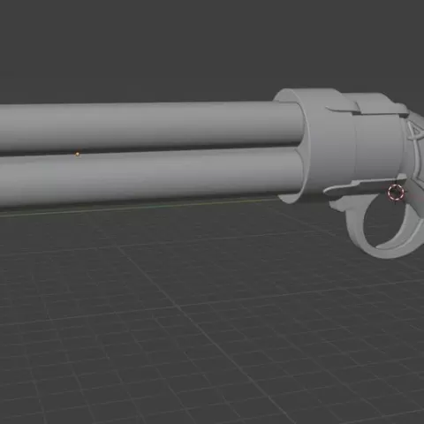 Gun Percival de Rolo / The Legend of Vox Machina 3D STL file Size - 42 centimeters