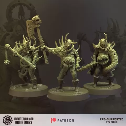 Plaguewalkers set (3models)