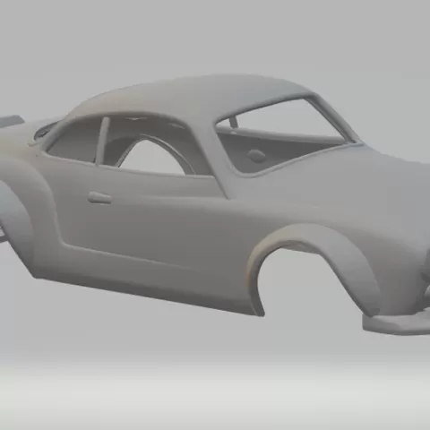 karmann ghia race