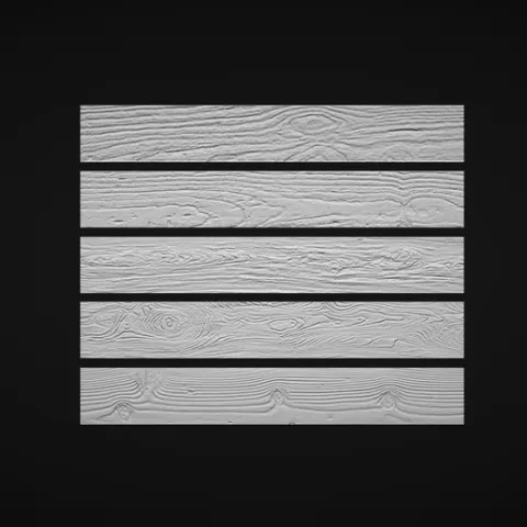 Wood Panels 3D Model